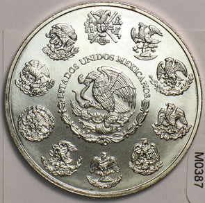 Mexico 2001 Medal 1 Oz Silver Coin Eagle with Snake M0387 combine shipping