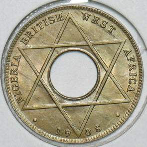British West Africa 1908 1/10 Penny 196928 combine shipping