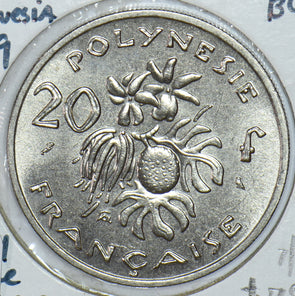 French Polynesia 1969 20 Francs   290359 combine shipping