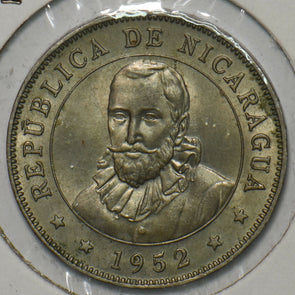Nicaragua 1952 50 Centavos 297248 combine shipping