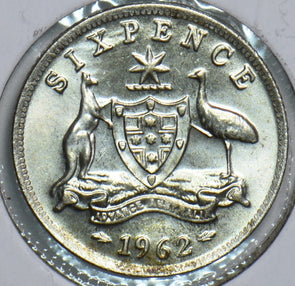 Australia 1962 6 Pence 241114 combine shipping