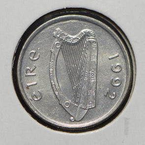 Ireland 1992 5 Pence Bull animal  900691 combine shipping