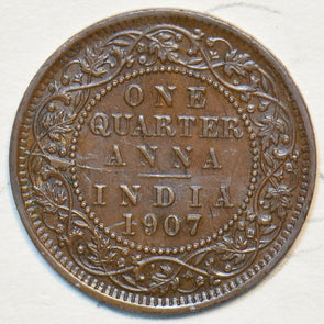 British India 1907 1/4 Anna Edward VII 295775 combine shipping
