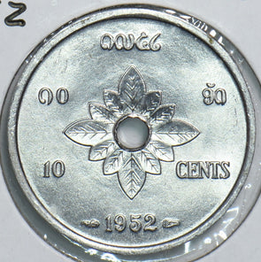 Laos 1952 10 Cents 198375 combine shipping
