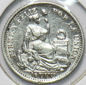 Peru 1906 1/2 Dinero 192691 combine shipping