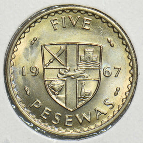 Ghana 1967 5 Pesewas 0 197757 combine shipping