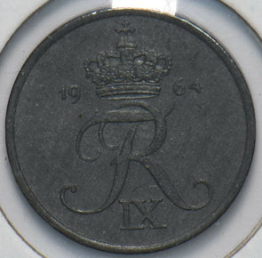Denmark 1964 Ore 192484 combine shipping