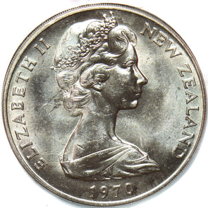New Zealand 1970 Dollar Royal Visit of H.M. Queen Elizabeth II 902287 combine sh