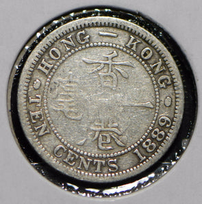Hong Kong 1889 10 Cents  901676 combine shipping