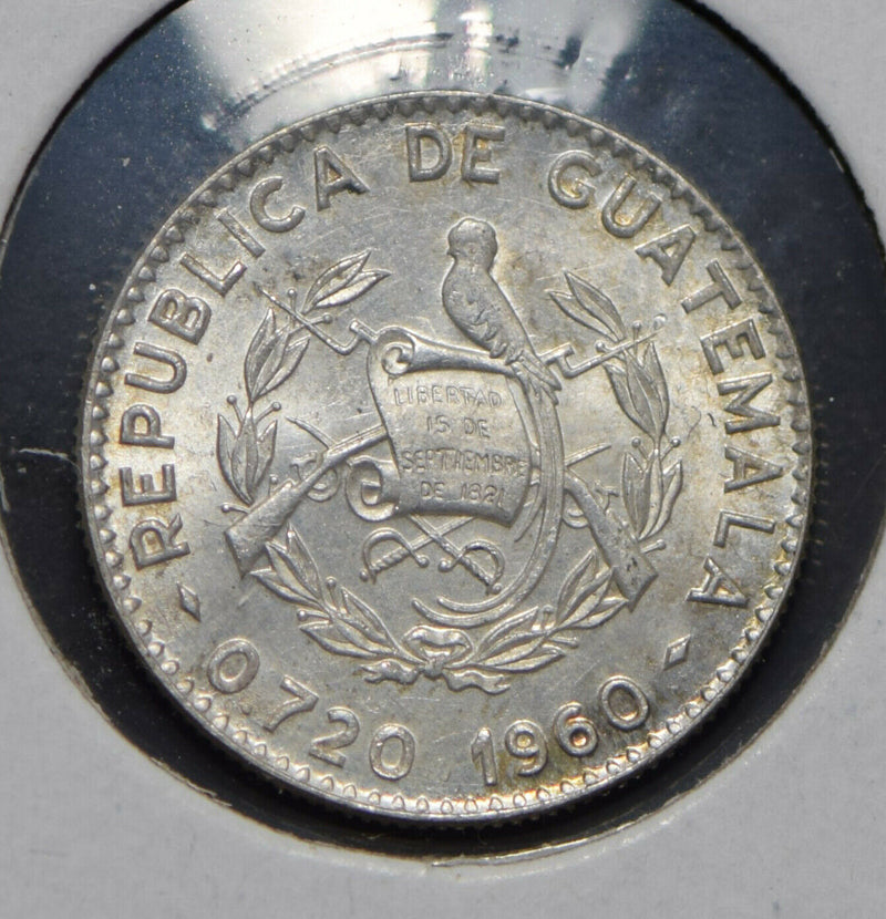 Guatemala 1960 5 Centavos Quetzal animal  291897 combine shipping