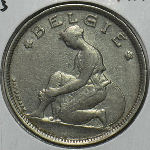 Belgium 1923 2 Francs 151898 combine shipping