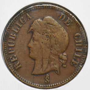 Chile 1898 2 1/2 Centavos 292728 combine shipping