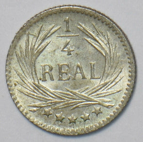 Guatemala 1896 1/4 Real 295296 combine shipping