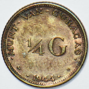 Netherlands 1944 1/4 Gulden 150823 combine shipping