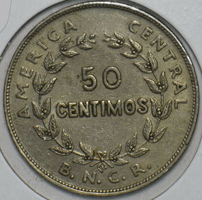 Costa Rica 1937 50 Centimos 196244 combine shipping