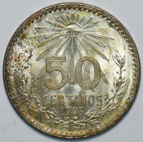 Mexico 1945 50 Centavos Eagle animal 193548 combine shipping