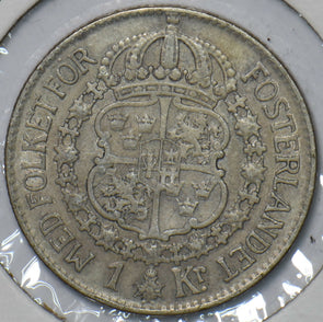 Sweden 1929 Krona 902764 combine shipping