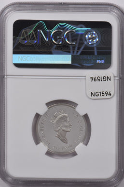 Canada 2000 25 Cents Silver NGC Proof 70 Ultra Cameo Ingenuity Perfect 70 NG1594
