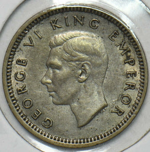 New Zealand 1939 3 Pence 903635 combine shipping
