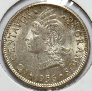 Dominican Republic 1956 10 Centavos 490161 combine shipping