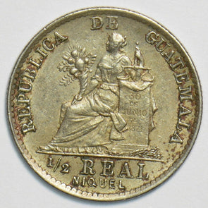 Guatemala 1900 1/2 Real Bird animal 298228 combine shipping
