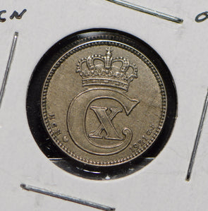 Denmark 1921 25 Ore  901413 combine shipping