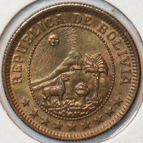 Bolivia 1951 Boliviano Alpaka animal 194117 combine shipping