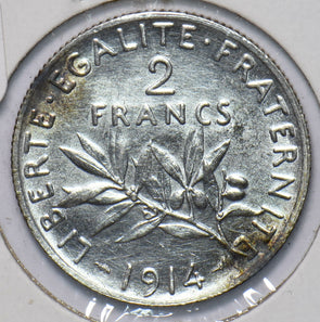 France 1914 2 Francs 292473 combine shipping