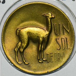 Peru 1968 Sol Llama animal 196569 combine shipping
