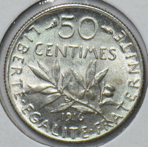 France 1916 50 Centimes 294516 combine shipping