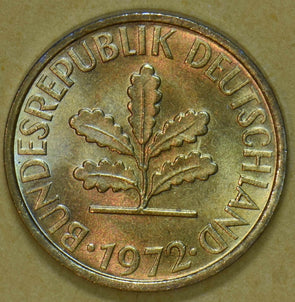Germany 1972 5 Pfennig 292577 combine shipping