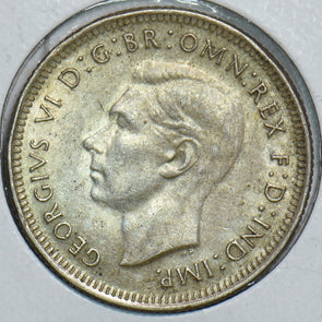 Australia 1942 Shilling Merino ram 241094 combine shipping