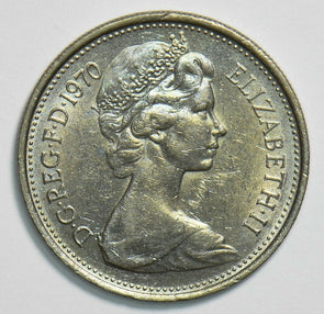 Great Britain 1970 5 New Pence 904055 combine shipping