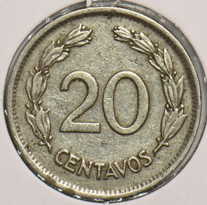 Ecuador 1937 20 Centavos 198995 combine shipping