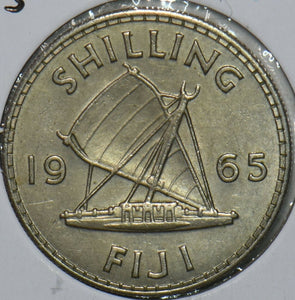 Fiji 1965 Shilling 196324 combine shipping