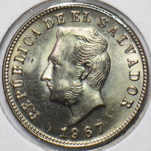 El Salvador 1967 5 Centavos 294778 combine shipping