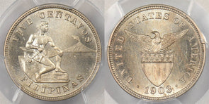 Philippines 1903 5 Centavos silver PCGS Proof 64 PC1484 combine shipping