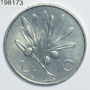 Italy 1949 10 Lire 198173 combine shipping