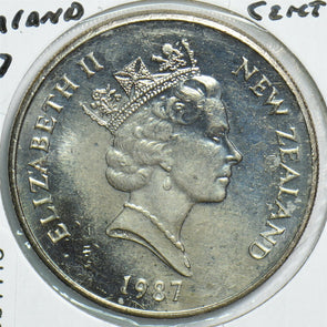 New Zealand 1987 20 Cents Kiwi birdanimal 904413 combine shipping