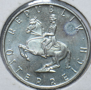 Austria 1965 5 Schilling Horse animal Proof 192858 combine shipping