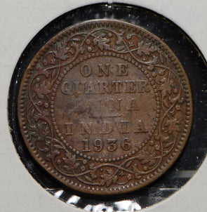 India British 1936 1/4 Anna  901644 combine shipping