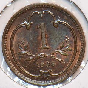 Austria 1895 Heller Eagle animal 151458 combine shipping