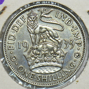 Great Britain 1939 Shilling Lion animal 197387 combine shipping