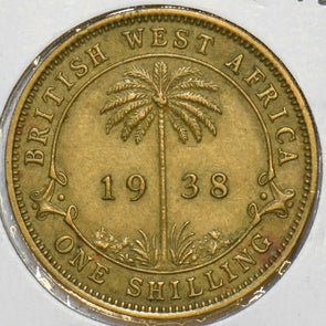 British West Africa 1938 Shilling 152655 combine shipping