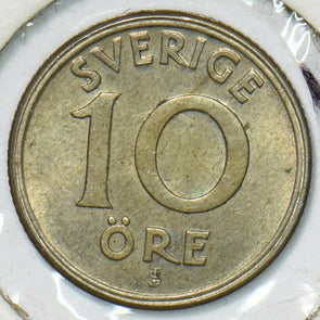 Sweden 1947 10 Ore 197075 combine shipping