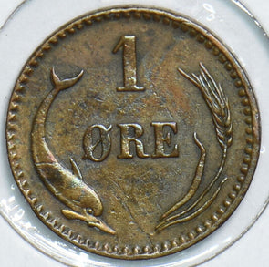 Denmark 1891 Ore Porpoise animal 299041 combine shipping