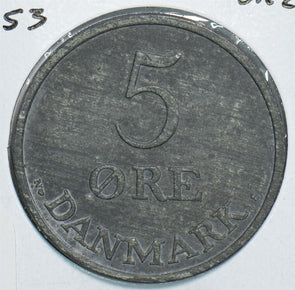 Denmark 1953 5 Ore 198288 combine shipping
