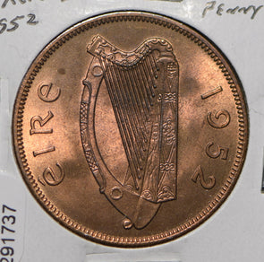 Ireland 1952 Penny Hen with chicks animal  291737 combine shipping