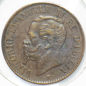 Italy 1867 Centesimo Vittorio Emanvele II 292974 combine shipping