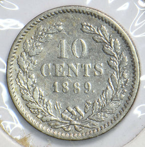 Netherlands 1889 10 Cents  291303 combine shipping
